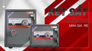 Két Sắt Chống Cháy Việt Tiệp Khóa Cơ K68BLN-KC Nặng 45KG (Hàng Chính Hãng Bảo Hành 5 Năm)