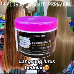 VIRAL!!!  PELURUS RAMBUT PERMANEN 100% ORIGINAL UNTUK RAMBUT RUSAK DAN KERING TANPA CATOK