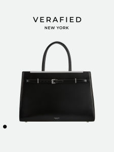 VERAFIED | Luxury Leather Business Briefcase hand-carry