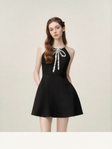 AIVEI | Summer New A-Line Sequin Halter Dress