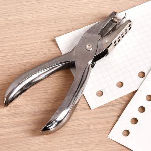 3/6 มม.เส้นผ่านศูนย์กลางรูเจาะความจุ Hole Puncher มือเครื่องตัดกระดาษกระดาษสําหรับ Scrapbooking เครื่องมือ Home Office อุปกรณ์โรงเรียน