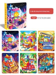 XIAOWANDOU | Bảng Đồ Chơi Montessori Lớn Dạy Trẻ Bé Bắt Đầu