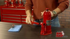 BIGRED Hydraulic Bottle Jack Lifting FOC DOZEN GLOVE  Heavy Duty Stand Vehicle /BIG RED Jek Hidraulik udara 千斤顶