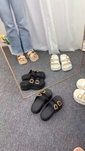 A·S·L Sandal Wanita Kekinian Tinggi Sandal Fuji Wanita Wedges Korea Sandal Jelly Wanita