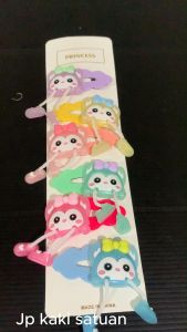 STIPA Jepit Rambut Tiptop Motif Karakter Kaki Gantung Jepitan Segitiga Hair Clip Pin Accessories Wanita Anak LZ