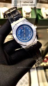 Đồng Hồ Nam DRACO D22-DR05 Wellerman Chính Hãng Kính Sapphire Dây Da Chống Trầy Chống Nước Cao Cấp Fullbox - Da Xanh