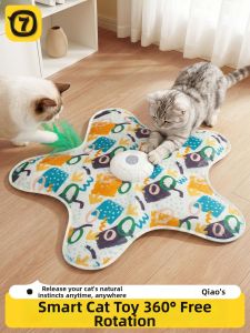 7o | Automatic Rotating Cat Toy Entertainment Blanket