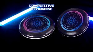 GYMPRO Flying Disc Luminous Led Extremely Bright Boomerang Agility Training Fitness Equipment Reflex Light Goods Physical Sports Shine 175g 10.75 Sport Disc Loads of Colors Available Suitable for Competitions Team Flying Disc Outdoor Sport Toy