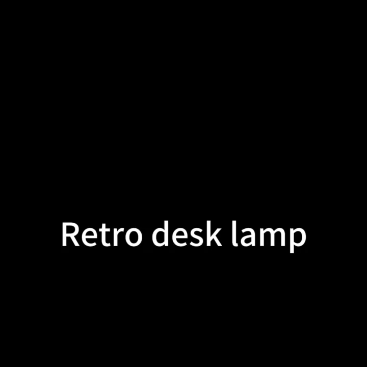 Y&C Edison Industrial Wooden Dimmable Desk Lamp Eye Protection