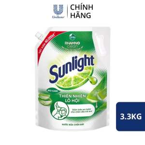 NƯỚC RỬA CHÉN SUNLIGHT THIÊN NHIÊN LÔ HỘI TÚI 33KG