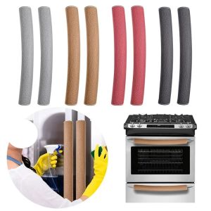 2pcs/set Fridge Handle Protective Cover Microwave Oven Baking Range Hood Collision-proof Door Pull Handle Cover For Office Home