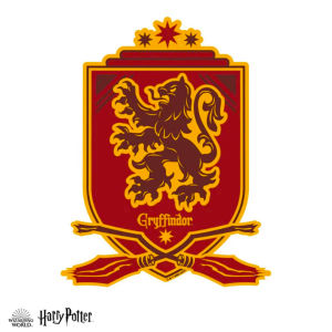 Crafthub Harry Potter - Legacy Gryffindor Crest Wooden Jigsaw Puzzle Board Game | Large size w/ 141 jigsaw pcs