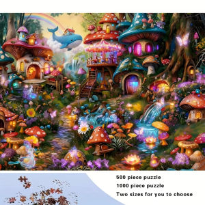 500/1000/1200/2000PCS Adult PuzzlesHigh Quality Fun Family Game for Stress Relief Perfect for Birthdays Christmas Halloween