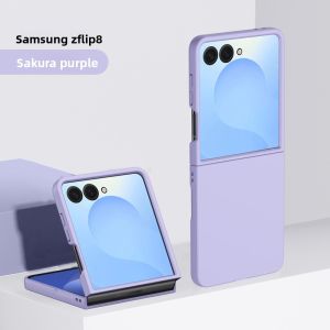 szhaiyu | Thin Slim Candy Solid Color Matte Phone Case for Samsung Galaxy Z Flip 8 7 6 5 4 3 ZFlip7 FE ZFlip8 Shockproof Protective Cover
