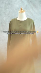 GAMIS BASIC NEW ARSEN DRESS size S M L XL Fashion Muslim Remaja Kekinian GAMIS VIRAL
