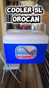 Orocan Cooler Ice Box 5L Heavy Duty Insulated Cooler Box | Mini Ice Chest Portable | Pang Picnic Travel Camping Negosyo | Food Grade Matibay