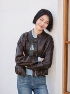 Hotwind | Retro Biker-Style Ladies Jacket PU Leather 2026 Fall