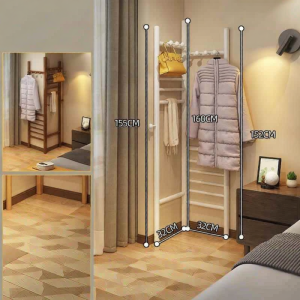 TENGYAGAO | Multi-functional Corner Standing Coat Rack