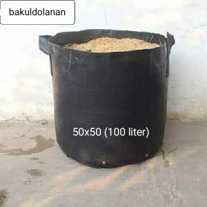 planter bag 50x50 100 liter silinder pot tanaman buah