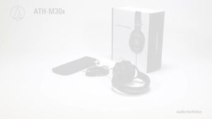 Audio-Technica ATH-M30x Professional Studio Monitor Headphones