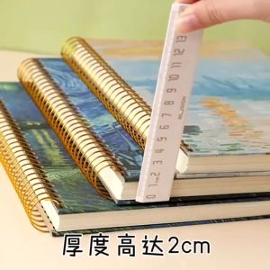 World-famous Painting Notebook Coil notebook College notebook school supplies Big thick notebook Wholesale Notebook Spring School Supplies