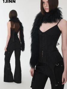 1JINN STUDIO | Retro Suede Waist Cincher Belt