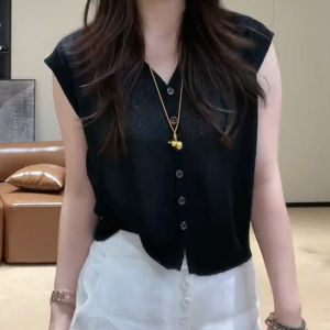 Shalldoer | Stylish Slimming Sleeveless Knitted Tank Top