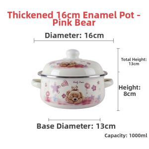 XIANXIANJIN | Enamel Ceramic Multi-functional Cooking Pot