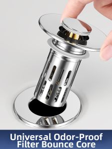 WEIMEIYUAN | Anti-clogging Bouncing Filter Deodorizing Drain Plug