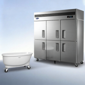 YINDU KITCHEN EQUIPMENT | Dual Temperature Refrigerator with Automatic Door Closure