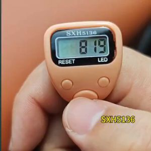 New Mini Ring Digital Tasbih with Light SXH5136 Counter
