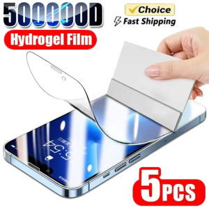 1-5PCS Soft Full Cover Hydrogel Film For Xiaomi Poco X6 Pro F5 5G X5 5G M6Pro Xiaomi Poco C65 X6 F6 M6 Screen Protector Clear HD
