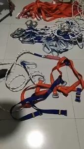 Body Harness Double Hook Safety Harness Full Body Safety Belt Sabuk Pengaman