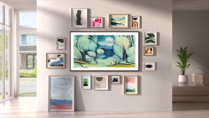 Samsung 55LS03F The Frame QLED 4K Smart TV 144Hz 55 นิ้ว รุ่น QA55LS03FAKXXT