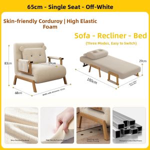 HUIXIONGKANLAN | Folding Multipurpose Sofa Bed for Small Spaces