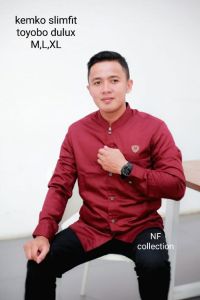 Koko polos kurta panjang kekinian katun toyobo