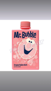 Mr Bubble Retro Original Bubble Bath Bubblegum Scent 236ml Kids Fun Foam Bath