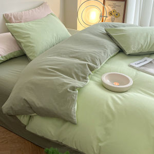 Kiss Dear | Washed Cotton Duvet Cover for Single Double Winter 150x200x230cm