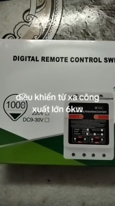 Điều khiển từ xa cho máy bơm 100A /220V với khoảng cách 100m-3Km Bộ công tắc điều khiển từ xa để bật và tắt động cơ máy bơm nước đèn công tắc Wifi công tắc điện thông minh