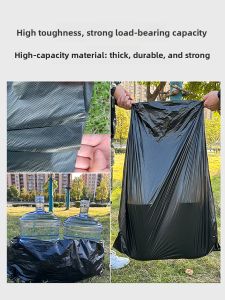KANGLINGBAOZHUANG | Medical Large Black Garbage Bags
