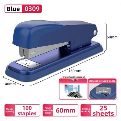 deli | Heavy Duty Stapler for Students and Office Home Use