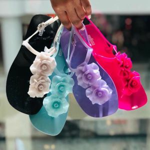 MELISSA JELLY SHOES CAMELIA HERRINGBONE ORI1:1 ( size 35/36 - 39 )