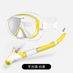 High Definition Professional Diving Glasses Waterproof Anti-Fog Mens Womens Snorkeling Equipment Underwater Sea Gear LECAGE