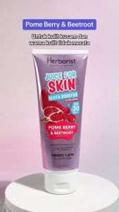 PROMO!!! COD Herborist POME BERRY & BEETROOT Juice For Skin Gluta Booster Lotion Serum SPF 30 PA+++ 180ml