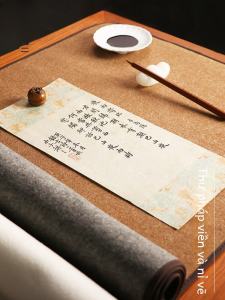 Thickened 60% Wool Felt Art And Calligraphy Mat No Crease Calligraphy Pad Chinese Painting Wool Felt Special Desk Mat for Calligraphy