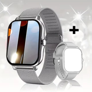 laxasfit | LAXASFIT 2025 Smart Watch Bluetooth Talk Sports Fitness Luxury Bracelet Heart Rate Blood Pressure Ladies Gift Men Digital Watch
