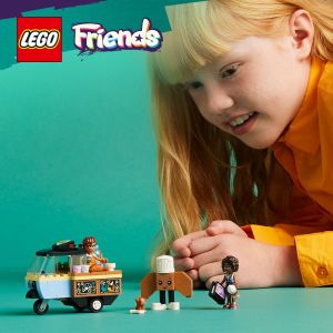 LEGO Friends 42606 Mobile Bakery Food Cart (125 Pieces) Mainan Anak Perempuan Building Block Toys