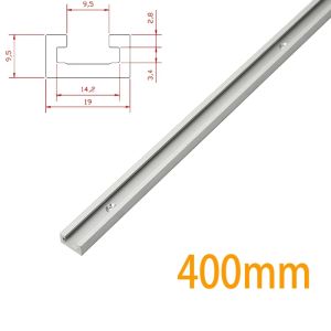 T Track Woodworking T-slot Slide Track Aluminium Miter T-TrackT-slot Miter Track Jig T Screw Fixture Slot Saw/Router Table Tool