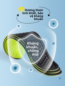 JIFANPAUL | Đệm Lót Giày Hút Ẩm Kháng Khuẩn Thoáng Khí Cho Nam
