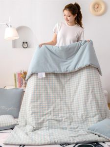 Áo Chui Đầu Bằng Cotton A-Class Mother And Baby Grade Quilted Pillow Office Nap Car Use Two-in-One Cotton Polyester Fiber Modern Simple Style